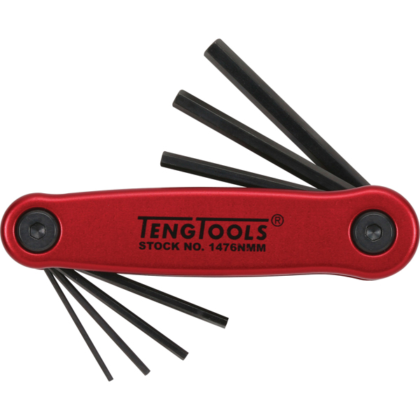 7 Piece Metric Hex Key Set